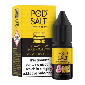 Pod Salt Marina Marshmallow Man 3 10ml Nicotine Salt E-Liquid Fusion
