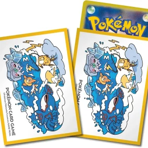 Pokemon 2025 Otenki Team Amefurashi Yellow Card Sleeves Deck