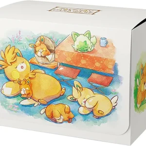 Pokemon Card Game Deck Case 15-Sheet 2.9 x 3.9 x 2.7 in with Zip
