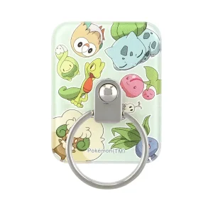 Pokémon Center Grass Type Multi Ring Smartphone Grip Stand