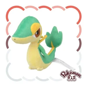 Pokemon Fit Snivy Plush Toy - Compact Collectible Pokemon Shape