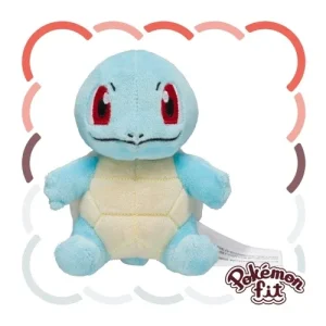 Pokemon Fit Squirtle Plush Number 7, New Condition, 12 cm Toy