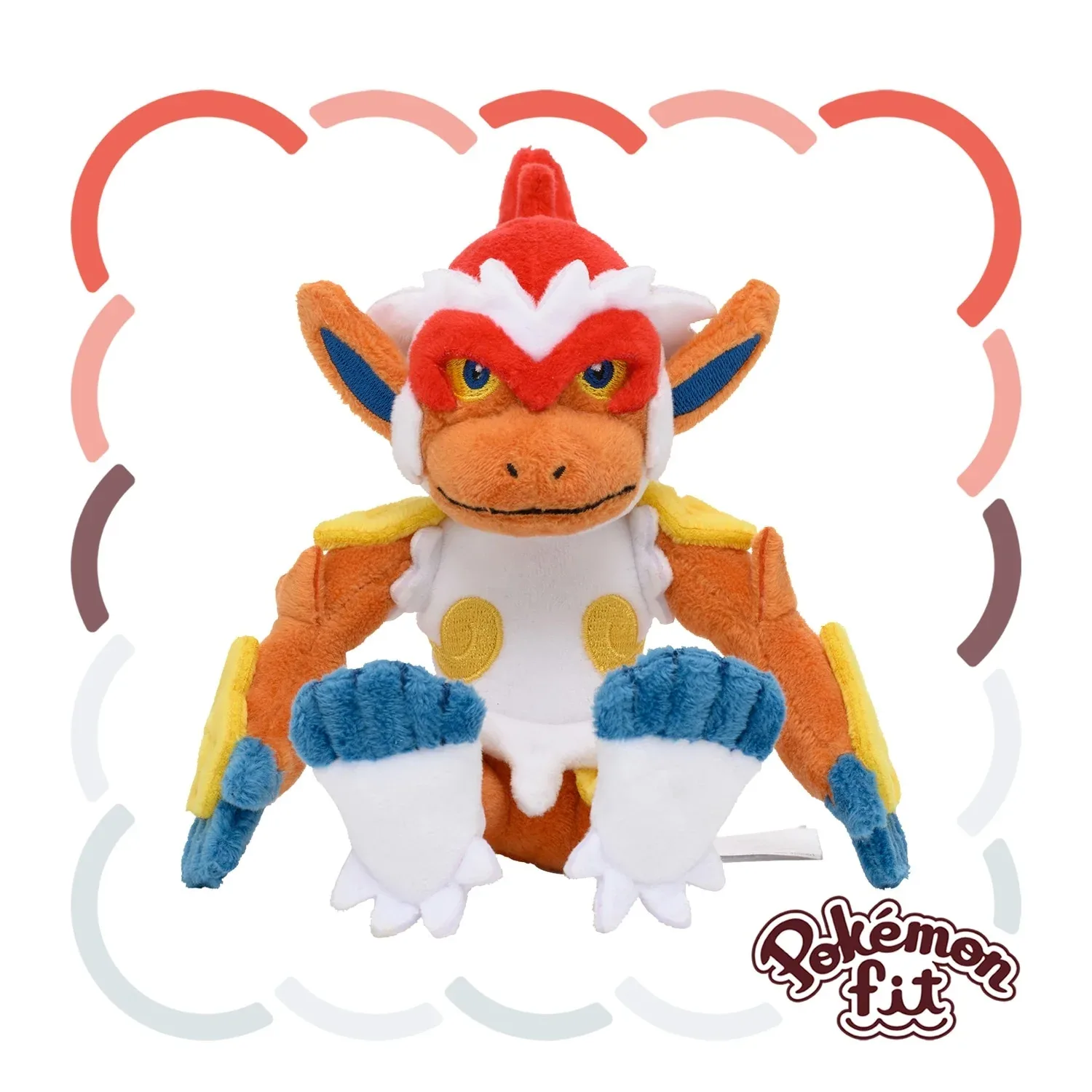 Pokemon Pokemon Fit Infernape Plush Toy - Collectible Figure - Image 2