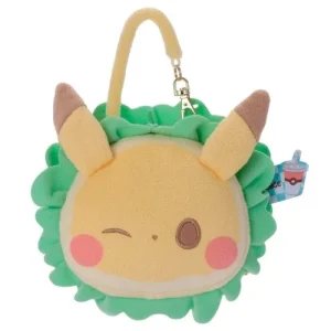 Pokemon Pokepiece Plush Mirror, Hamburger Style Pikachu Toy