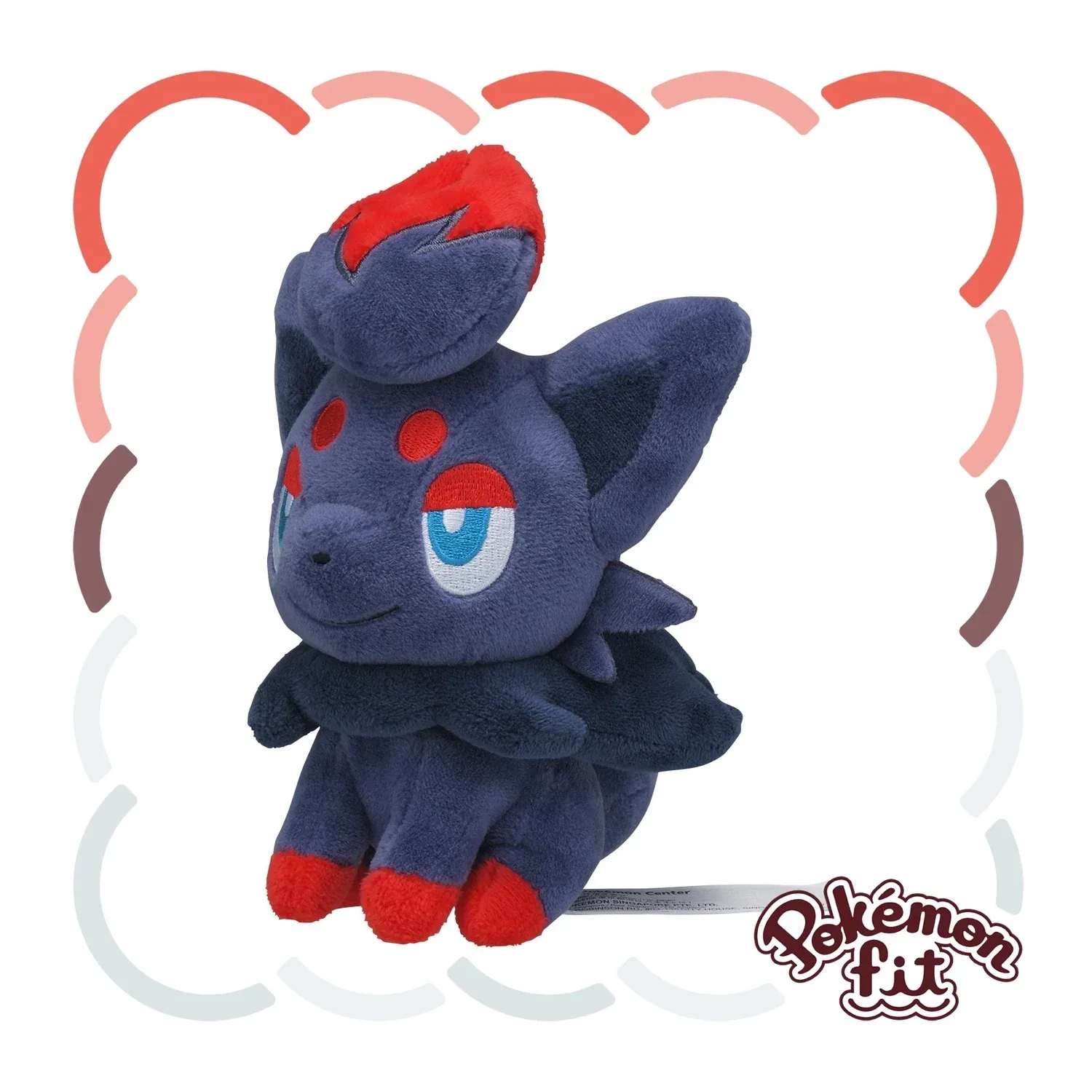 Pokemon Zorua Plush Soft Toy 570 - Official Fit Series - Image 2