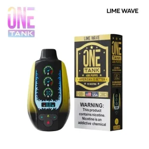 One Tank 40K Ice Control Disposable Vape (5%, 40000 Puffs) - Lime Wave