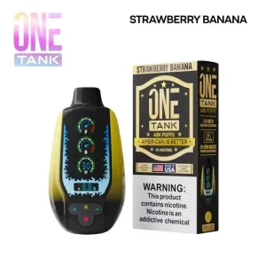 One Tank 40K Ice Control Disposable Vape (5%, 40000 Puffs) - Strawberry Banana