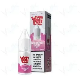 Yeti Summit Passionfruit Lychee Ice Nic Salt 4 for £10