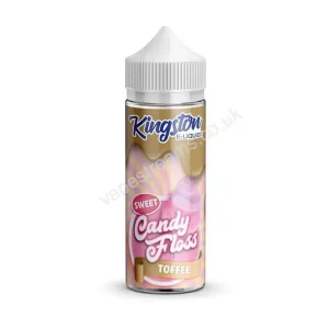 Toffee Candy Floss E-Liquid Shortfill by Kingston