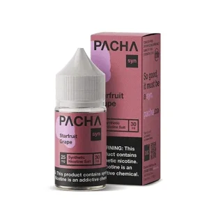 Pacha Syn Starfruit Grape 30ml Nic Salt Vape Juice - 25MG