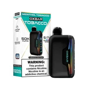 OXBAR ASTRO MAZE 50K NIC Control Disposable Vape (5%, 50000 Puffs) - Menthol Tobacco