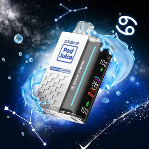 OXBAR X Pod Juice Magic Maze 2.0 30K Disposable Vape (0% & 5%, 30000 Puffs) - 5% / Clear Blue
