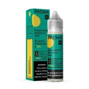 Pacha Syn Passion Fruit Raspberry Yuzu 60ml Vape Juice - 3MG