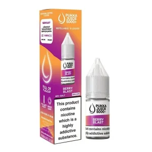 Pukka Juice 5000+ Nic Salts 10ml – (BOX OF 10)