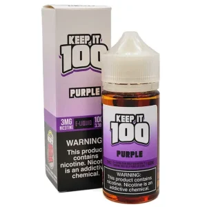 Purple - 3mg - Keep It 100 - 100mL