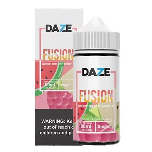 Raspberry Green Apple Watermelon by 7 Daze Fusion 100ML