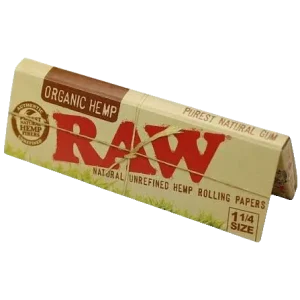 RAW Organic 1 1/4 Papers