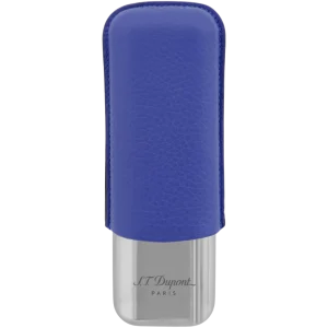 S.T. Dupont Double Cigar Case – Indigo Blue
