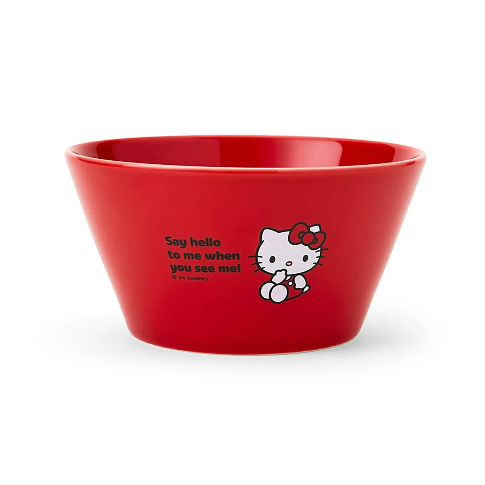 Sanrio Hello Kitty Ceramic Bowl Microwave Dishwasher Safe 190004 - Image 2