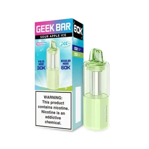 Sour Apple Ice - Geek Bar Mate 60k Disposable Vape Pod
