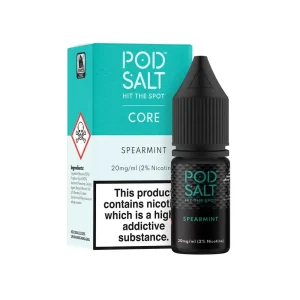 Spearmint Nic Salt E-Liquid by Pod Salt Core