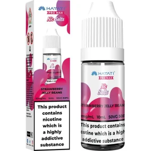 Strawberry jelly beans Hayati Pro Max Nic Salts e-liquid 10ml