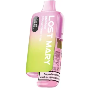 Strawberry lime Lost Mary BM6000 pod vape kit 12ml