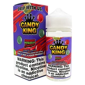 Strawberry Watermelon Bubblegum - 3mg - Candy King - 100mL