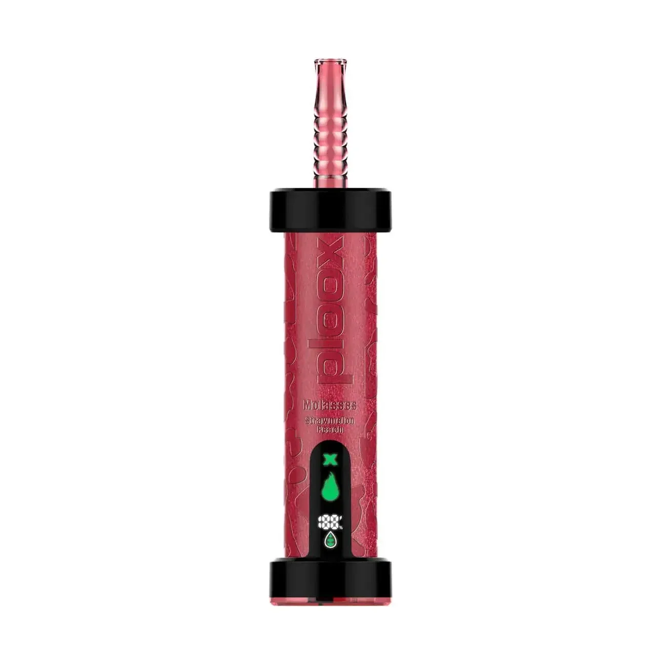 Strawmelon Peach - Ploox Molasses 75k Disposable E-Hookah