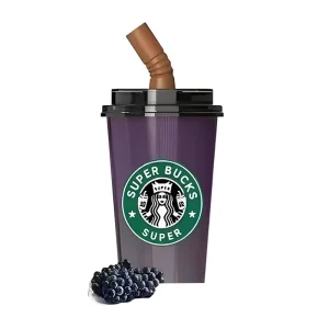 SUPER BUCKS Mini Cup Disposable Vape 8000 Puffs – Grape Ice