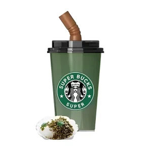 SUPER BUCKS Mini Cup Disposable Vape 8000 Puffs – Mung Bean Ice