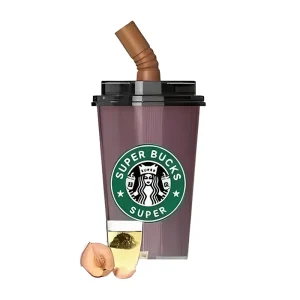 SUPER BUCKS Mini Cup Disposable Vape 8000 Puffs – Peach Oolong