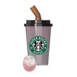 SUPER BUCKS Mini Cup Disposable Vape 8000 Puffs – Peach Soda