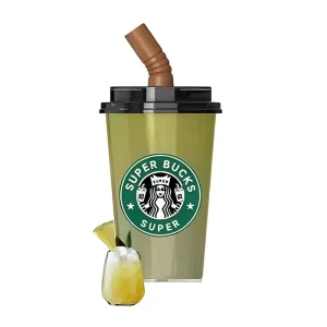 SUPER BUCKS Mini Cup Disposable Vape 8000 Puffs – Pineapple Soda