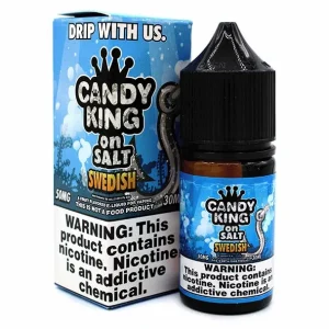 Swedish - 50mg - Candy King Salt - 30mL