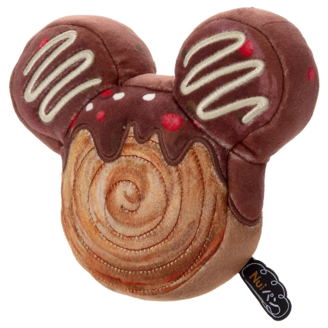 Takara Tomy Arts Disney Mickey Mouse Croissant Plush Toy 15cm Nui Pan - Image 2