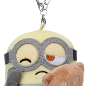 Takara Tomy Arts Minions Bob Tim Pajama Chain Figure