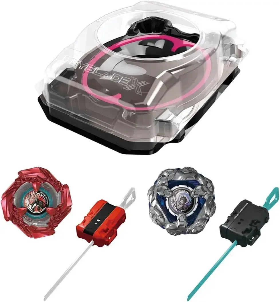 Takara Tomy Beyblade X Battle Entry Set 2-Player Stadium Toy