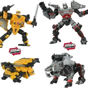 Takara Tomy Transformers Timeline Bumblebee & Megatron Figure Set