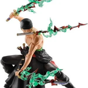 Tamashii Nations One Piece Zoro King of Hell Figure 5.9in