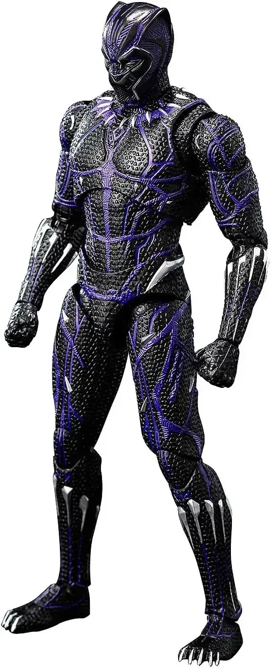 Threezero Black Panther Kinetic Energy Charged DLX Figure 6.8 Inch