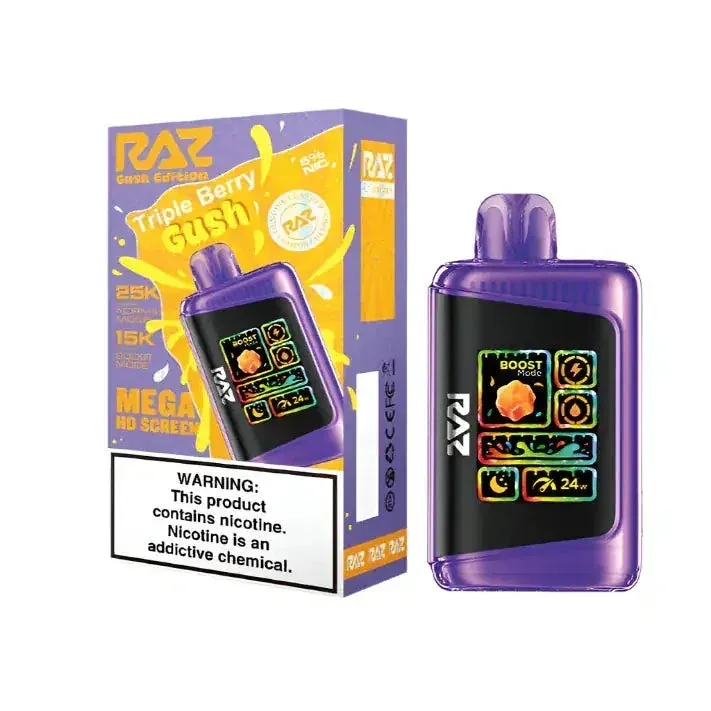Triple Berry Gush - RAZ LTX DC25000 Disposable Vape