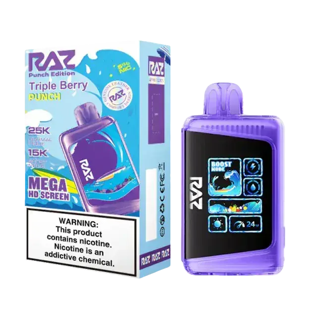 Triple Berry Punch - RAZ LTX DC25000 Disposable Vape