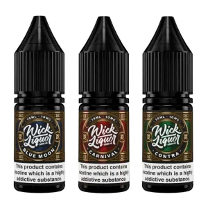 Wick Liquor 10ml Nic Salts – (BOX OF 10)