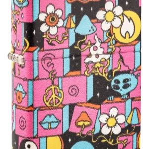 Zippo Lighter - Abstract Trippy