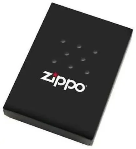 Zippo Lighter - Biker Skull With Logo Street Chrome - Image 2
