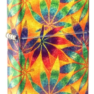 Zippo Lighter - Colorful Cannabis