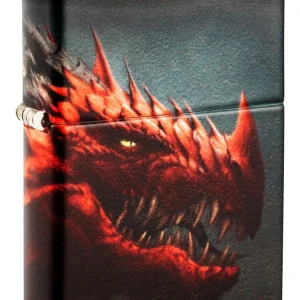 Zippo Lighter - Glowing Eye Dragon