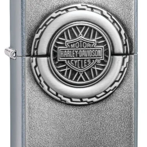 Zippo Lighter – Harley Davidson Motorcycle Wheel