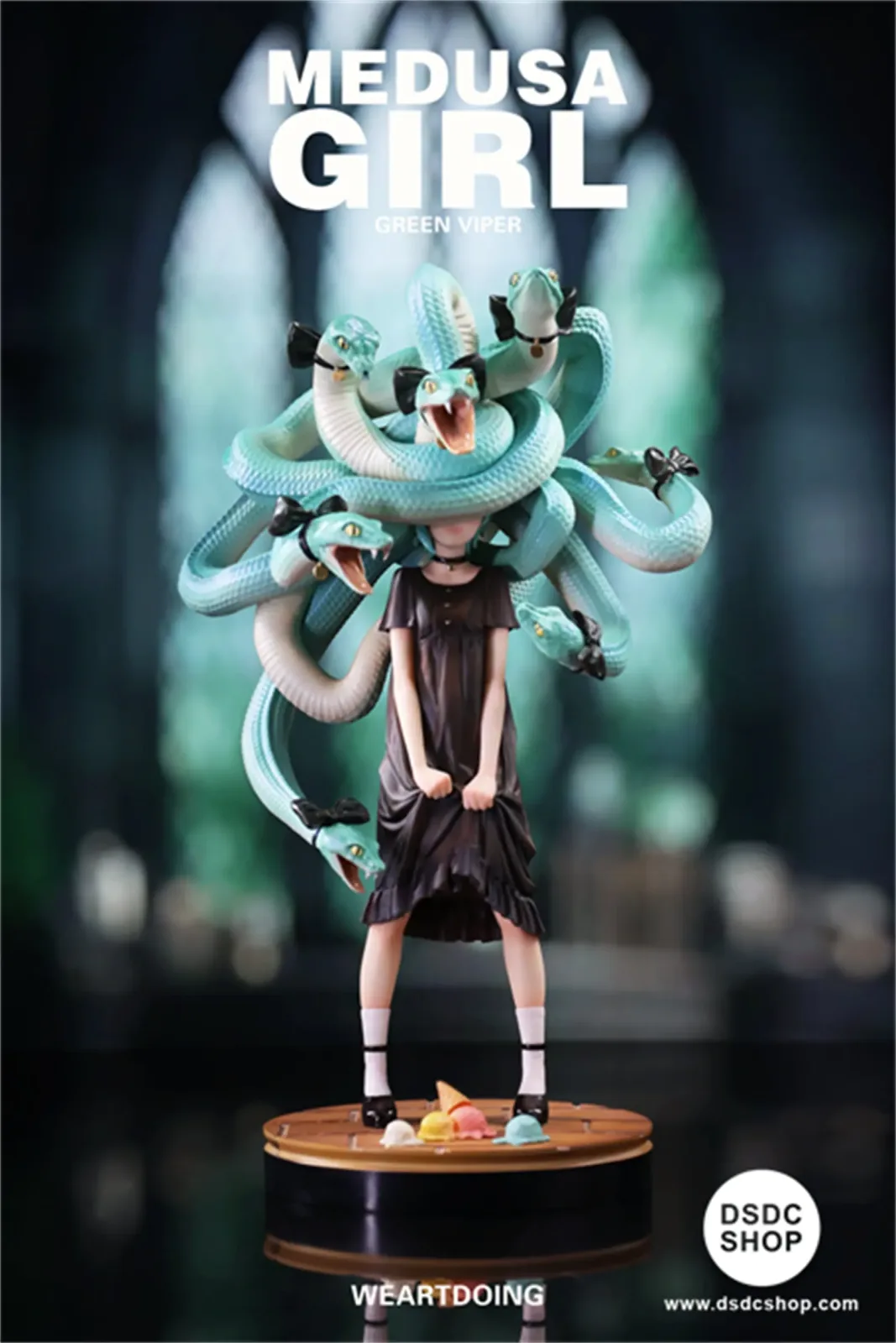 【Art Pre-sale】 Medusa Girl-Green Viperr - WeArtDoing - DSDC SHOP